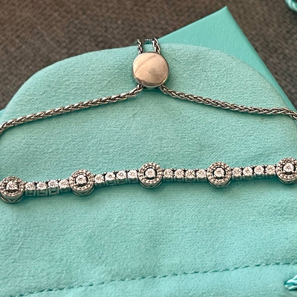 Diamond Bolo Tennis bracelet